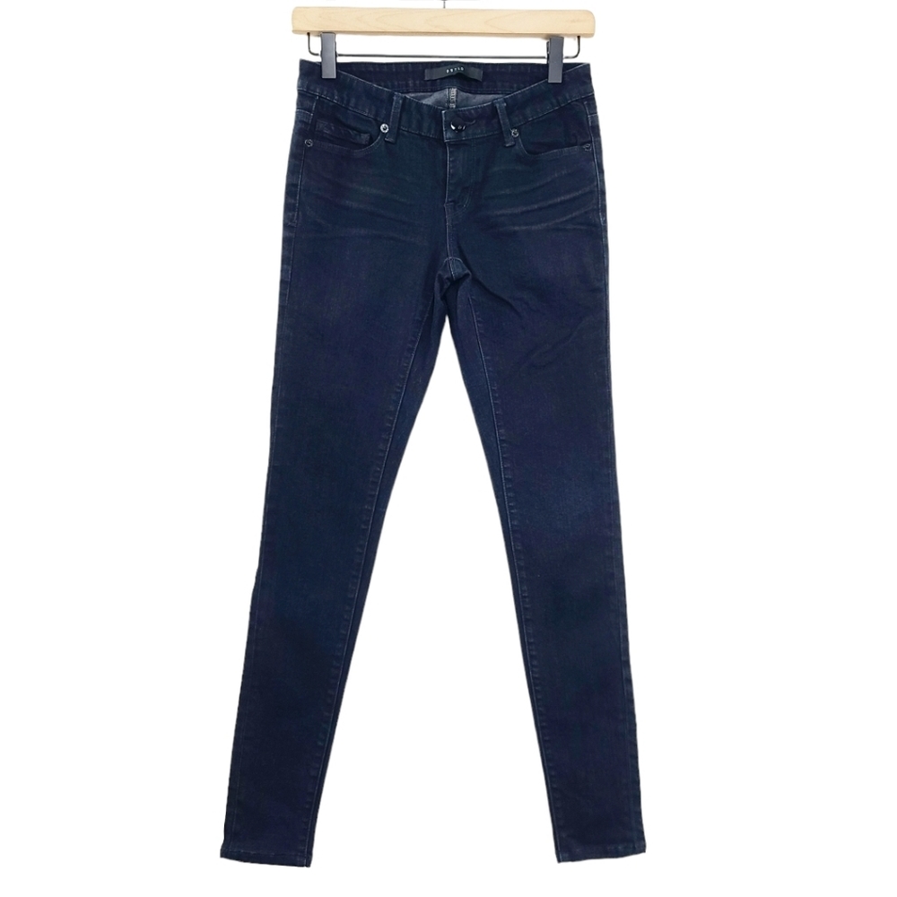 DSTLD Size 24 Skinny Low Rise Denim Blue Jeans